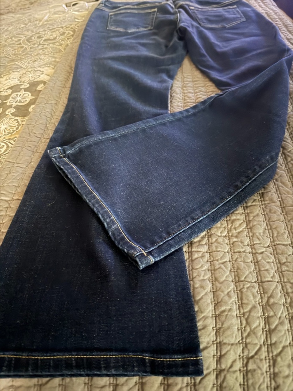 Women's Dark Blue Stretch Jeans